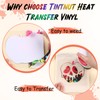 Tintnut Splash Heat Transfer Vinyl - 6 Sheets 10x12 Inch