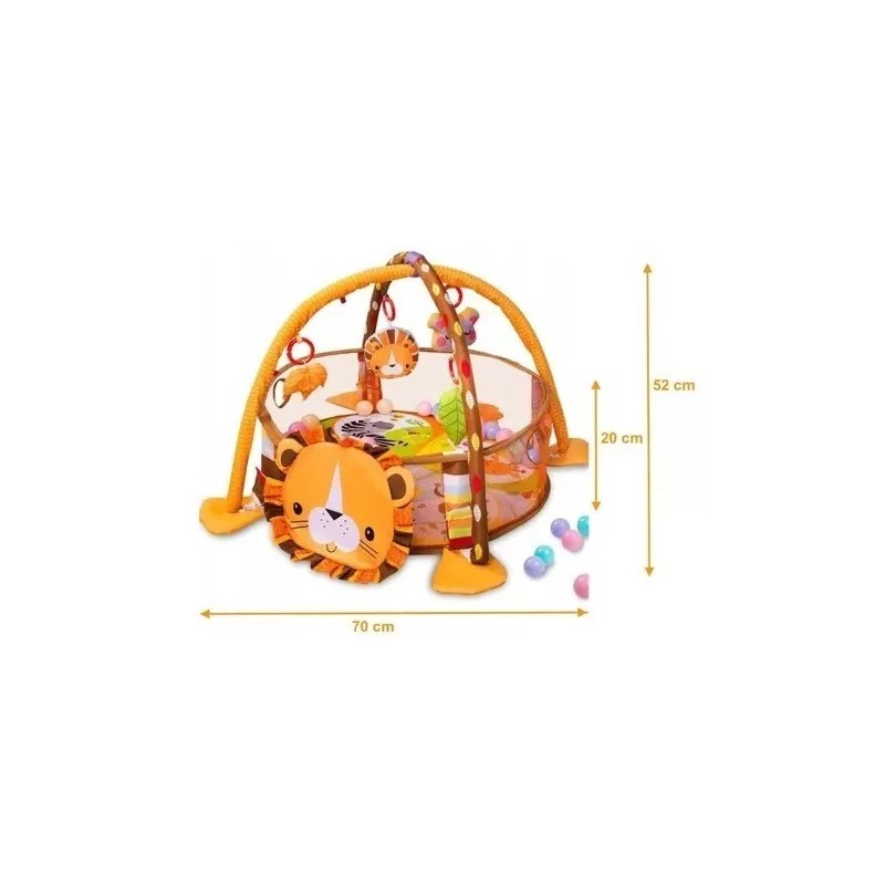 Aeiou Gimnasio Para Bebe Tapete Pelotas Actividades Leon Aeiou