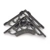 Pair of London Landmark Shelf Brackets Antique Cast Iron 125mm