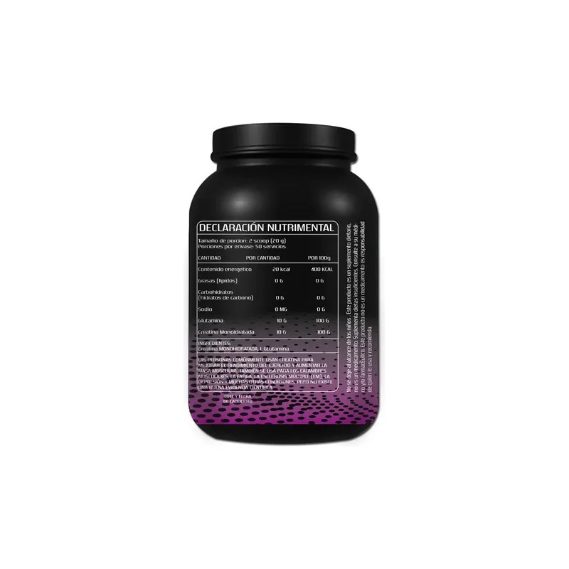 Creatina + Glutamina + Oxido + Clembu 1kg C/u 50