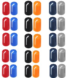 Bluejunior 30Pcs Mixer Knobs, 6mm D270 EQ Knob Replacement for Equalizer Potentiometer Fader Knobs, DJ Controller Mixer Console Repair Parts EQ Potentiometer Knob Fader Caps