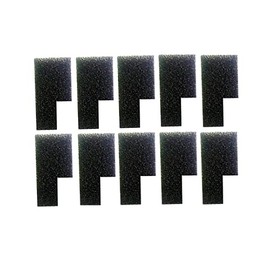 LONDAFISH Aquarium Hang on Filter Fish Tank External Hanging Filter Submersible Hanging Biochemical Cotton Filtration Water (10pcs Replacement Cottons for VC03, not Suitable for VC05,VC09)