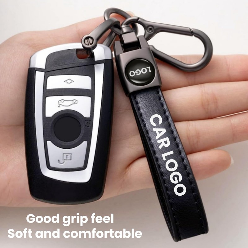 JULOPO Car premium leather Keychain keyring Compatible with MINI cooper
