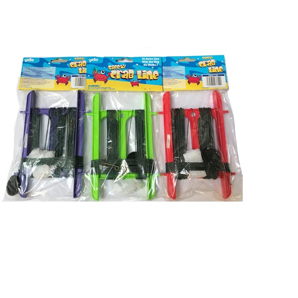 Yello Safety Crab Line - with net bag and no