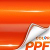 ColorFusion PPF by VViViD, Gloss Flame Orange Dry Apply PPF