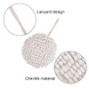 WELOSUER Hand Towel Chenille Fuzzy Ball Towel Creative Hand Dry