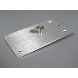 JP Garage Tamiya 1/14 Semi Truck Trailer Tanker Flatbed Coupling King Pin & Mounting Plate