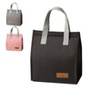 LOYOBOHO Simple Thermal Bag Portable Lunch Bag Reusable Lunch Bag