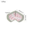 sourcing map 4 Pack Soft Corner Protector, Rubber Foam Furniture