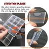 DARUITE Sorting Boxes for Small Parts, 18 Grid Storage Box,