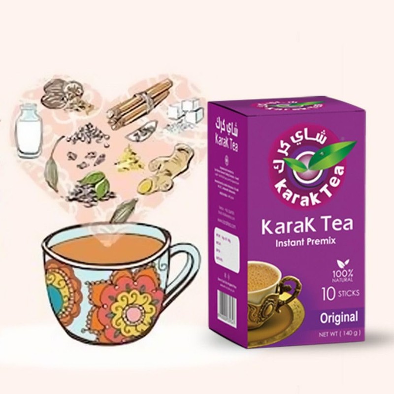 KARAK TEA Premix Powder SACHETS 200 G (Original) each packet