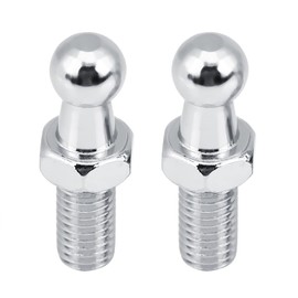Ball Studs 10mm M8 Threads 2 Pack Gas Strut Ball Stud Bolts for Gas Lift Support Strut Ball Ended Bonnet Fitting
