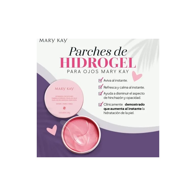 60 Parches(30 Pares)de Gel Mary Kay Hidrogel Para Ojos