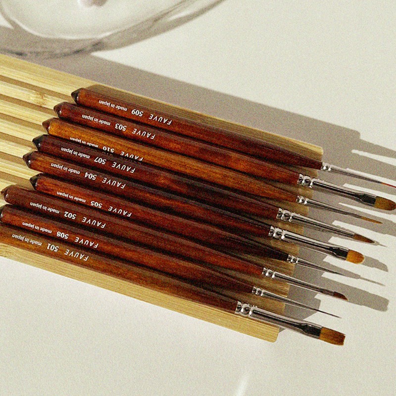 pov FOB gel nail brush 11-piece set / 포브 젤네일