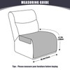 KinCam Waterproof Recliner Sectional Couch Covers, Oversized Reclining Sofa Covers
