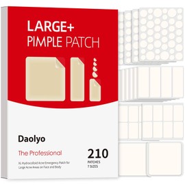 Daolyo Large Hydrocolloid Pimple Patches - 210 Count