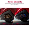 Upower Pack of 2 Dual Exhaust Tip Tailpipe 2.5 Inch
