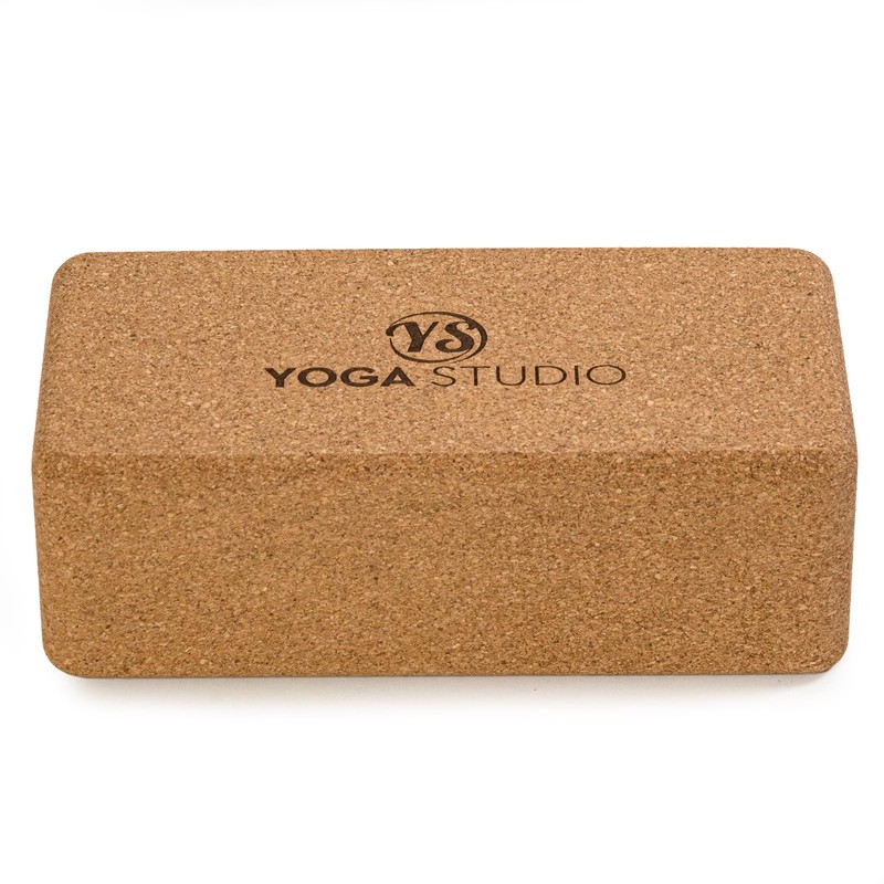 Yoga Studio The Comfortable Cork Yoga Block (22.5cm x 12cm
