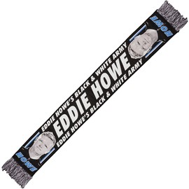 Eddie Howe Scarf | Soccer Fan Scarf | Newcastle Style | Premium Acrylic Knit