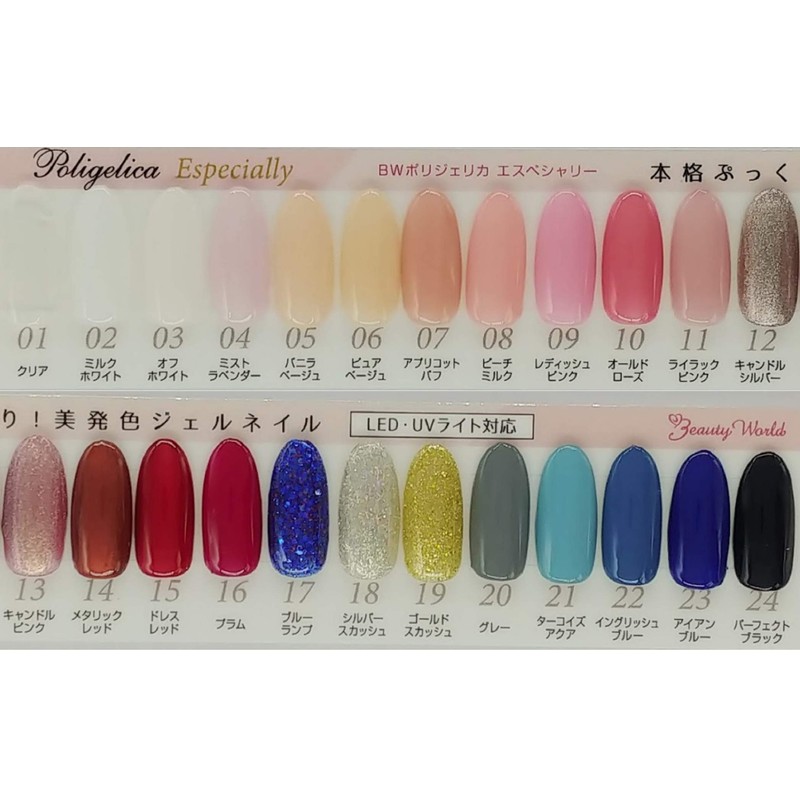 Beauty World Polyjarica Especiality Top Gel Nails, 0.2 oz (6