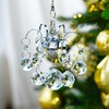 H&D HYALINE & DORA Crystal Wind Chime Shaped Rainbow Suncatcher,Hanging