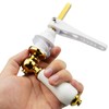 Hinata Gold Plated Metal Handle for Toilet Cistern Lever Flush