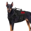 AIWAI Tactical Dog Harness with Handle for Large Dogs,2X Metal