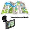 Universal 5 Inch Touch Screen Car Navigator GPS Navigation DDR256M