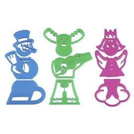 Dr.Oetker Cutter Cookie-Puzzle Set of 9 6x1,5 cm, Multi-Colour, 6 x 6 x 1.5 cm