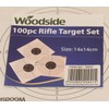 Woodside 100pc Air Rifle/Airsoft/Pistol 14x14cm Practice Trap Targets