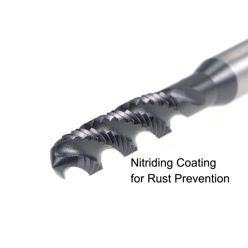 sourcing map M5 x 0.8 Spiral Flute Thread Tap, Metric