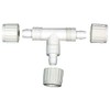 Flair-It 16820 Plastic Tee, 0.5