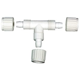 Flair-It 16820 Plastic Tee, 0.5