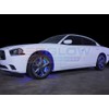 LEDGlow 4pc Blue LED Wheel Well Fender Accent Neon Lighting