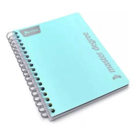 Norma Cuaderno 200 Hojas Master Degrre Caratula Polipropileno 7mm Color Multicolor