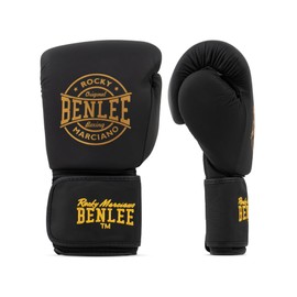 Benlee Leather Boxing Gloves Wakefield Black/Gold 12 oz