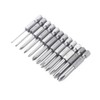 Fongmore 12Pcs 50mm Phillips Cross Head Screwdriver Bit Set 1/4