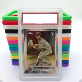 Unbranded PSA Graded Card Slab Bumper Guard Protector - New - 4 Colors Available - Pack of 5, Clear