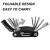 ROCKBROS Bicycle Multitools 16-in-1 Bicycle Repair Tool Set Multifunctional Tool
