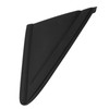Rearview Triangle Molding Cover Black Front Mirror Side Corner Triangle