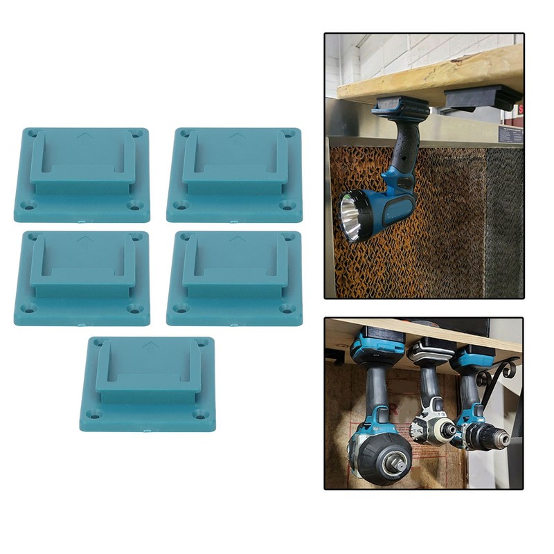 5 Set Tool Holder Dock Mount ABS Strong Stable 18V