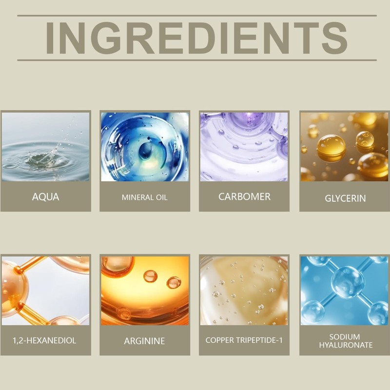 Copper Peptide Serum,GHK-CU Copper Peptide,GHK CU Peptides Hyaluronic Acid Serum,Anti
