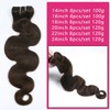 Unipearl Wavy Clip-In Real Hair Extensions, 55 cm / 22