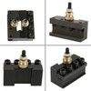 4pcs Mini Lathe Quick Change Tool Post Holder Kit Boring