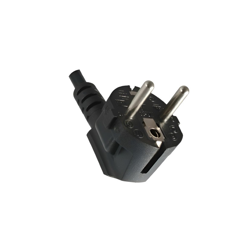 DINIC Power Cable CEE 7/7 to C13 90 Degree Angled