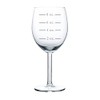MIP Wine Glass Goblet Measuring Cup Ounces (10 oz)