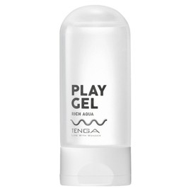 Tenga Play Gel Cap Container Type Rich Aqua White TPG-101, 160ml, 1 piece / 텐가 플레이젤 캡용기형 리치 아쿠아 화이트 TPG-101, 160ml, 1개