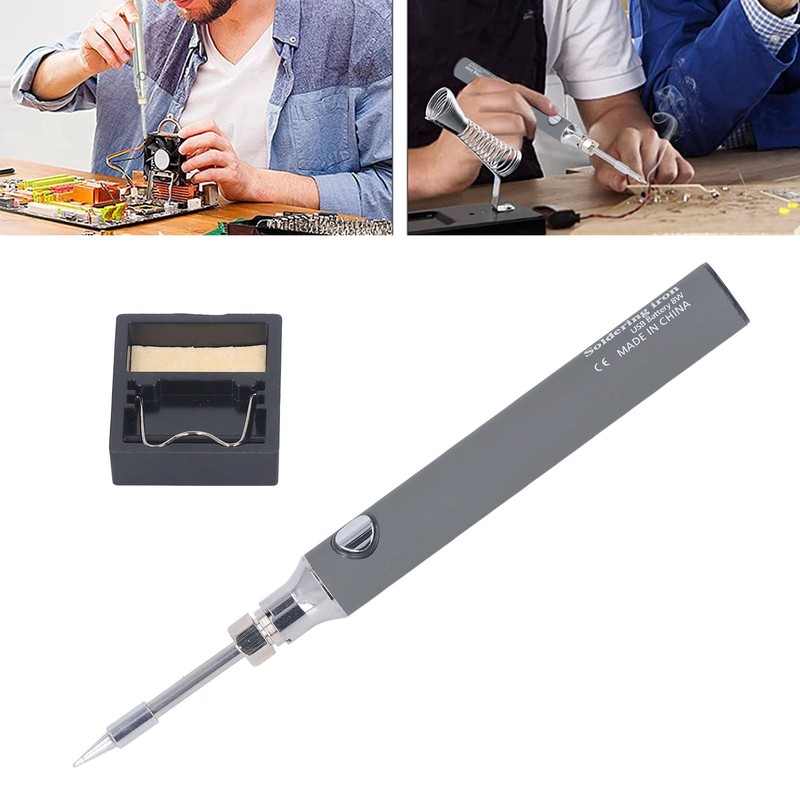 USB Soldering Iron Cordless Portable Electric Solder Iron 3 Gear