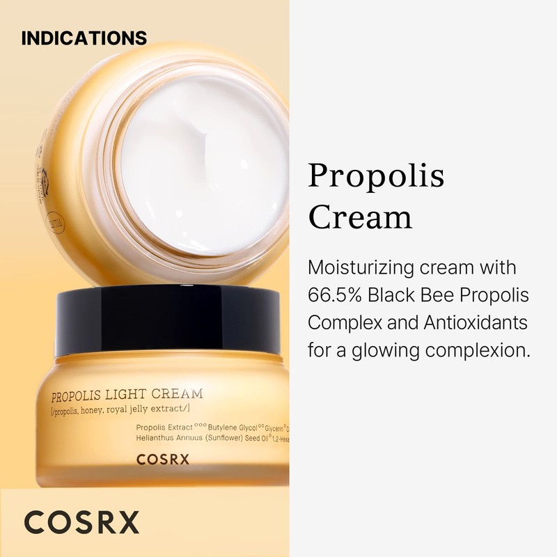 COSRX Full Fit Propolis Light Cream, 2.19 fl.oz / 65ml