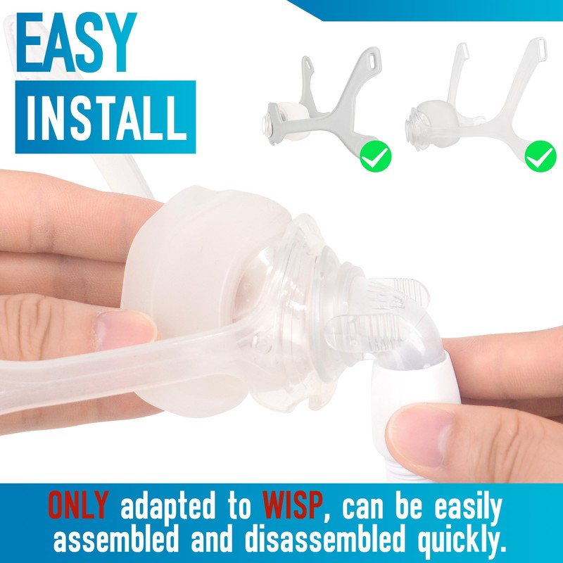 2 Pack Reliable Seal Cushions for Wisp Reduced Irritation Replacements